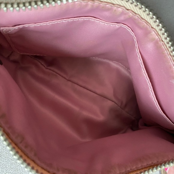 Vintage Y2K Coach Plaid Mini Bag / Wristlet - Picture 8 of 11